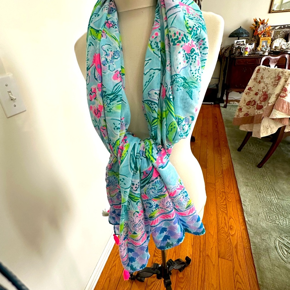 Lily Pulitzer long scarf